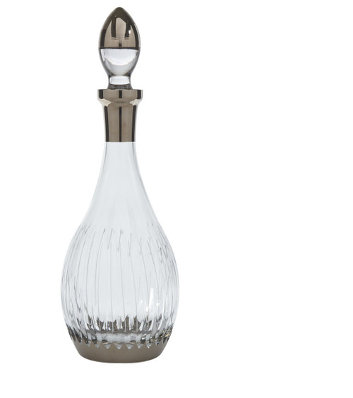 Atlanta Wine decanter, 24K Platinum