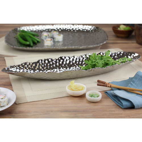 Ceramic Beaded Baguette Server