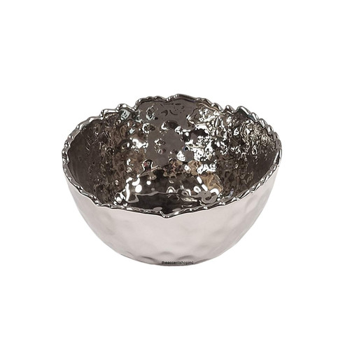 Ceramic Beaded Snack Bowl