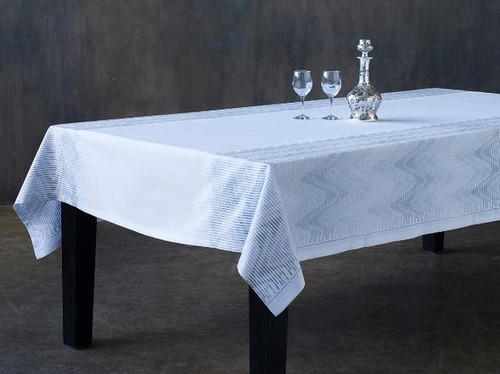 Misony Silver Spillproof Tablecloth