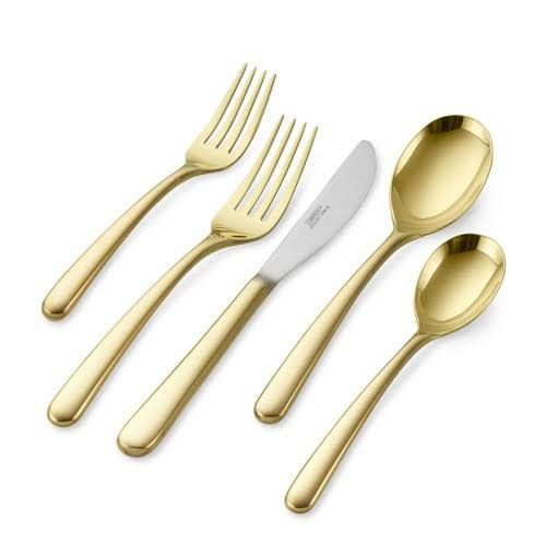 Soiree Gold Flatware Set (Service for 4)