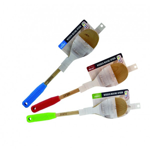 Set of 3 Wooden Mixing Spoons Set