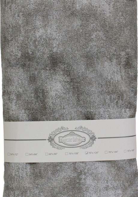 Jacquard Tablecloth in Grey