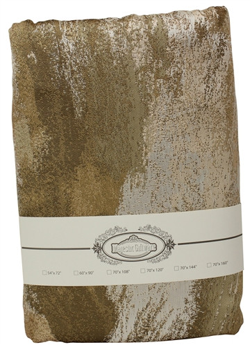 Jacquard Tablecloth Beige/Taupe