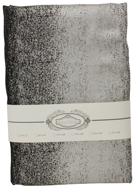 Jacquard Tablecloth Black/White