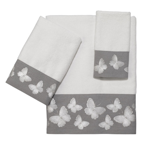 Yara White Towels