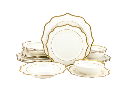 Goldie Dinnerware (Service for 4)