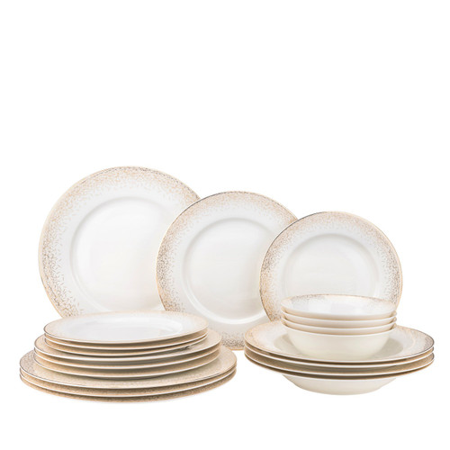 Infinity Gold Dinnerware (Service for 4)