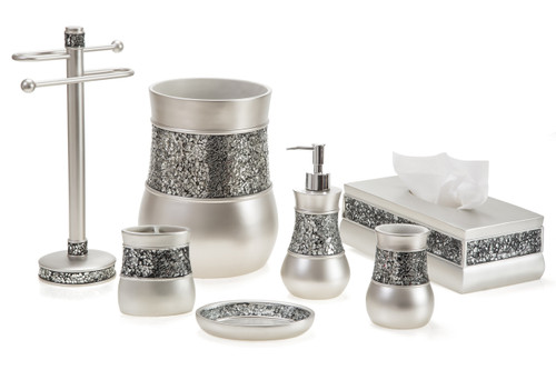 Creative Scents Brushed Nickel Bath Accessories