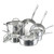 Farberware Millennium Stainless Steel 10 Pc. Cookware Set