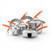 Rachael Ray Orange Handle Stainless Steel 10 Pc. Set