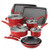 Rachael Ray Red Porcelain Nonstick 12 Pc. Set
