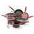 Rachael Ray Red Hard Enamel Nonstick 10 Pc. Cookware Set