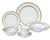 Lorenzo Amelia Dinnerware Set (Service for Four)
