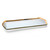 Annie Glass Oblong Tray- Gold