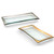 Annie Glass Rectangle Tray- Gold