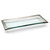 Annie Glass Rectangle Tray- Platinum