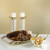 Diamond Lattice Schonwerk Candlesticks (Set of 2)