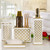 Diamond Lattice Bathroom Set