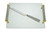 Glass Challah Tray with White Marble Handles and Knife
