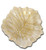 Trophy Gold Beveled Leaf Dish