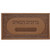 Kaftor V'Perach Brown Door Plaque