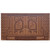 Kaftor V'Perach Brown Door Plaque- Door Design