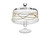 Swirl Gold Cake Stand w/ Dome (CSDG393)