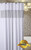 Quilted Mirror Shower Curtain (CQM-44324)