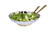 Stainless Steel Crumpled Bowl With Mosaic Base