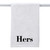 Creative Gifts His / Hers Hand Towel