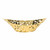 Golden Facets Boat/Centerpiece 16"