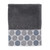 Dotted Circles Nickel Bath Towel