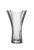 European Glass Crystalline Vase, 10"H