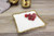 White Gold Bead Salerno Dessert Plate