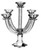 Crystal Candelabra with Crystal Stone Branches