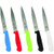Set of 3 6" Knife - Pointed Tip/Wave Edge