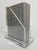 Lucite Grey Zemiros Holder With 6 Zemiros