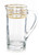 Classic Touch Gold Artwork Crystal Pitcher