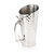Classic Touch Jeweled Hammered Pitcher