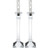 Badash Square Crystal Candlesticks Set