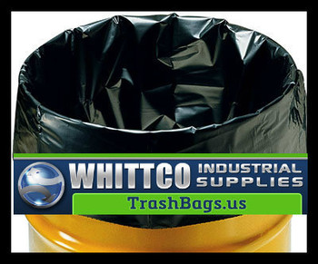 Municipal Trash Bags  ( 1.7 mil Black 200 bags ) 16x14x36