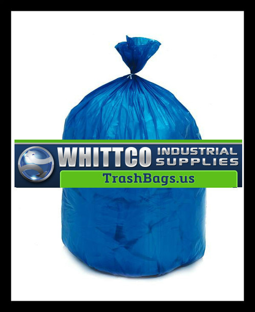 BRS404818BL BLUE HDPE Healthcare Trash Bags Inteplast Bags