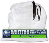 Drawstring Drum liners 55 gallon clear 35.5x42.5 (DT55DRUM)