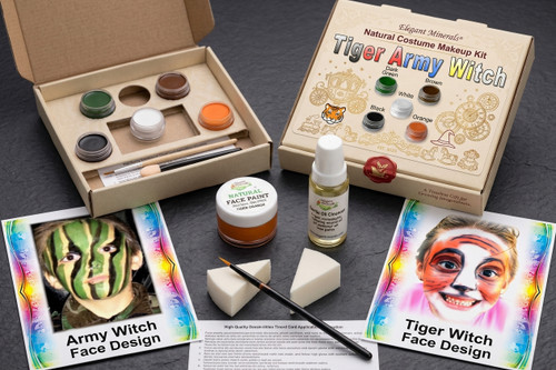 Tiger Army Witch DYE-free SFX Face Paint Kit