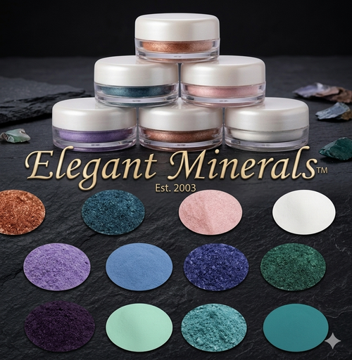4pc Variety Sample Natural SPF-15 Mineral Eye Shadow
