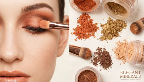 Natural SPF-15 Custom Stackable Mineral Eye Shadow QuadMineral Eye Shadow