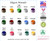 15 Color Party Animal Kit