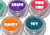 Lrg 14pc Kit E.M. Kids Natural Play Makeup Set