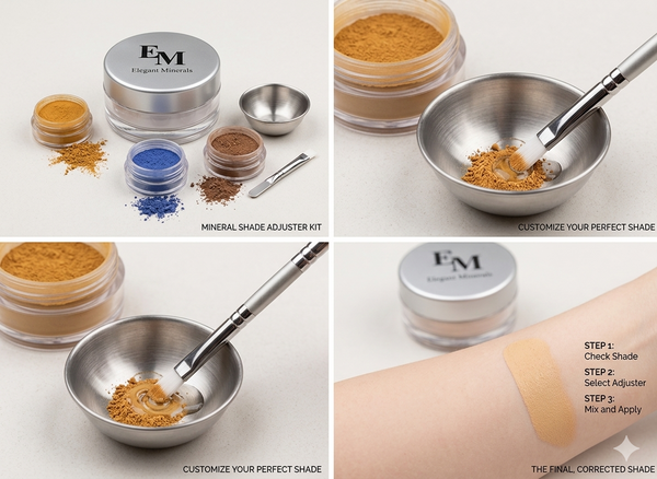 Mineral Shade Adjuster Kit w Mixing Bowl